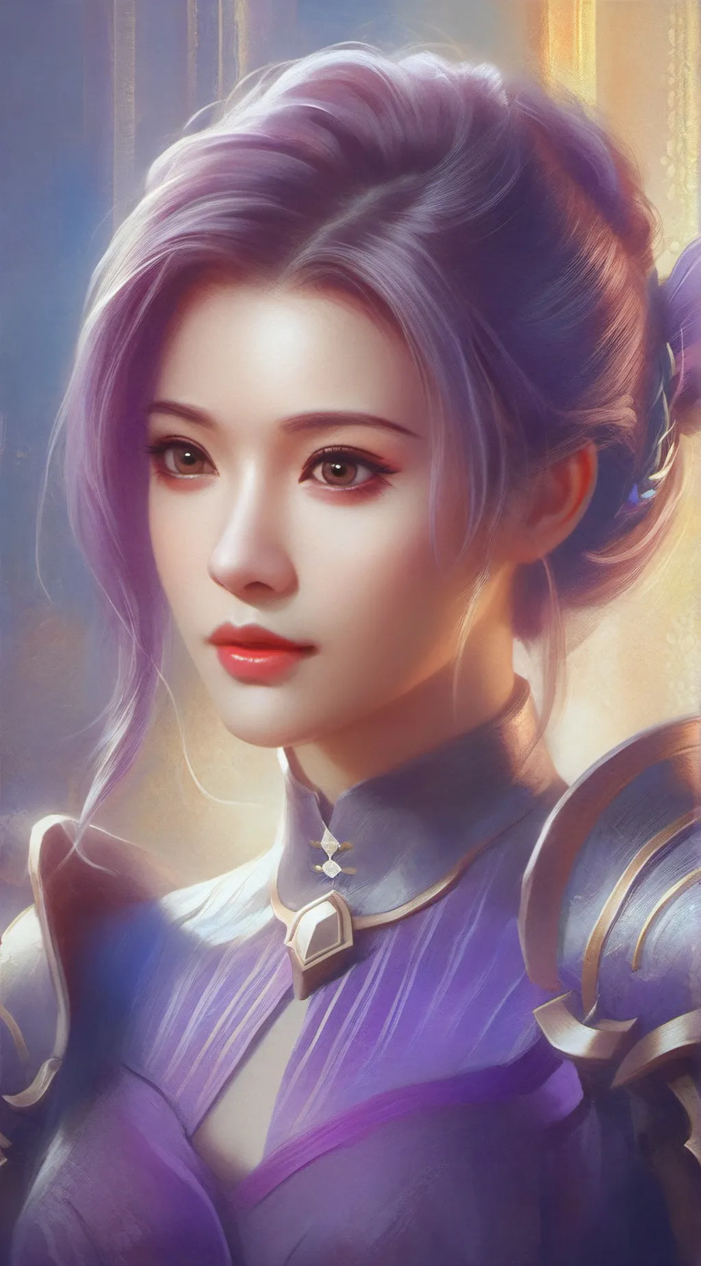 ai character: Univi Queen background