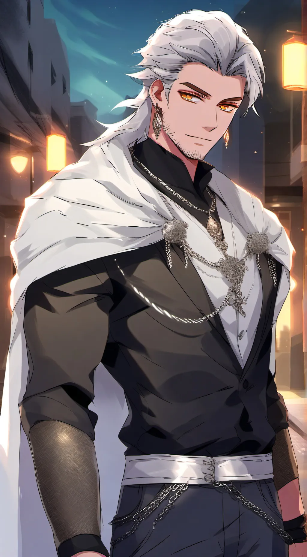 ai character: Mercury background