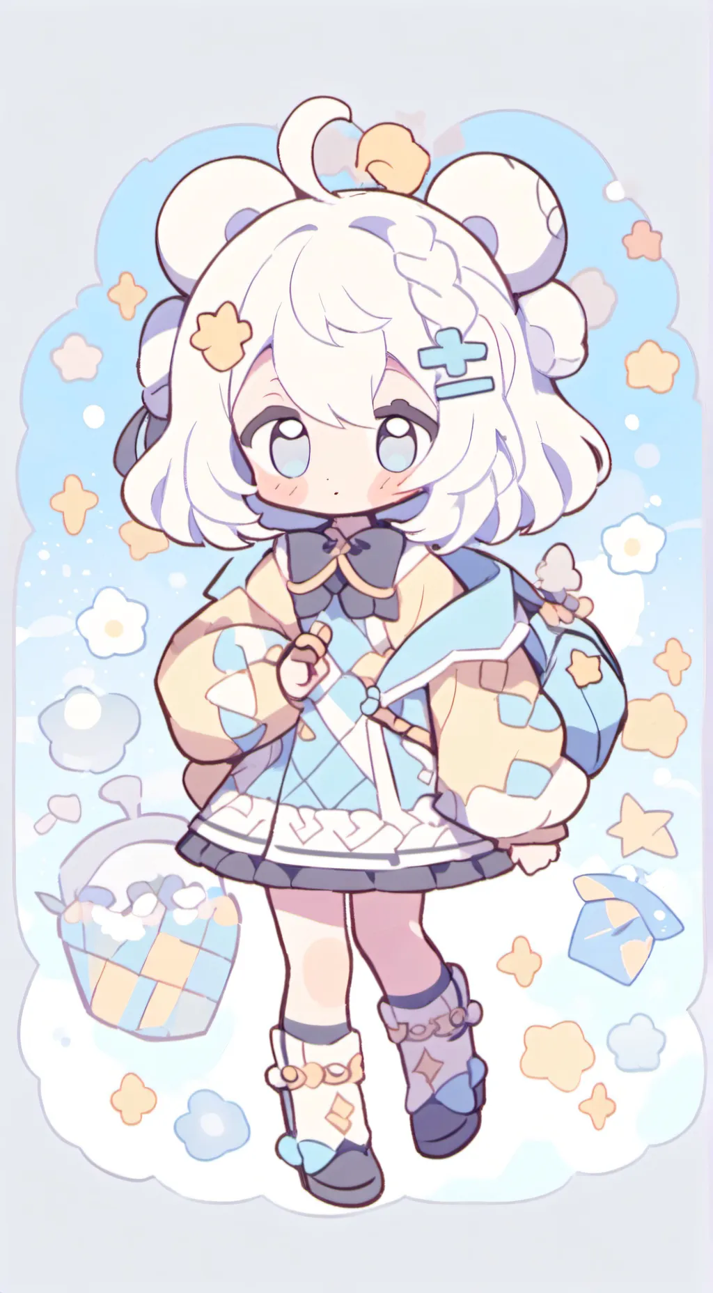 ai character: Your own child lol background