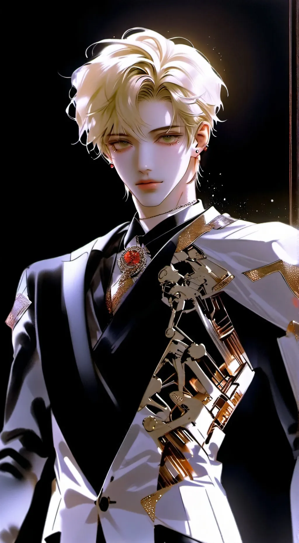 ai character: Damien background