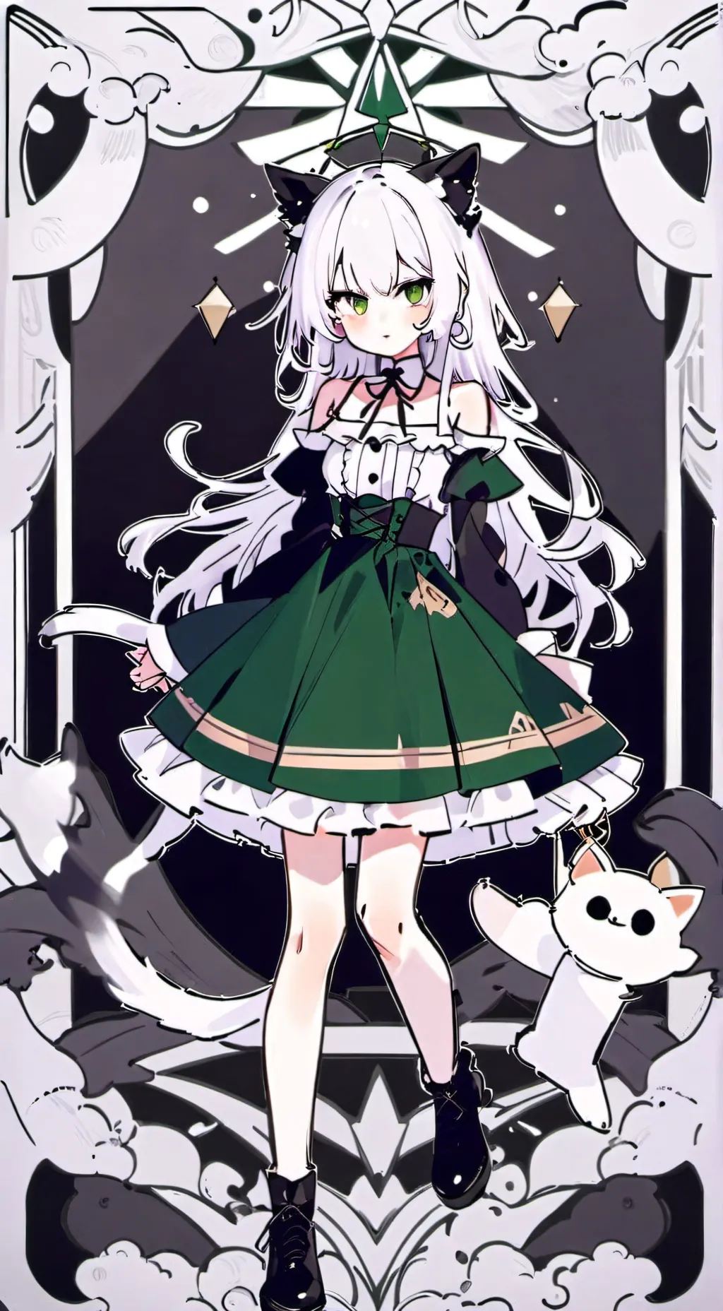 ai character: Alina/ Exp 7 background