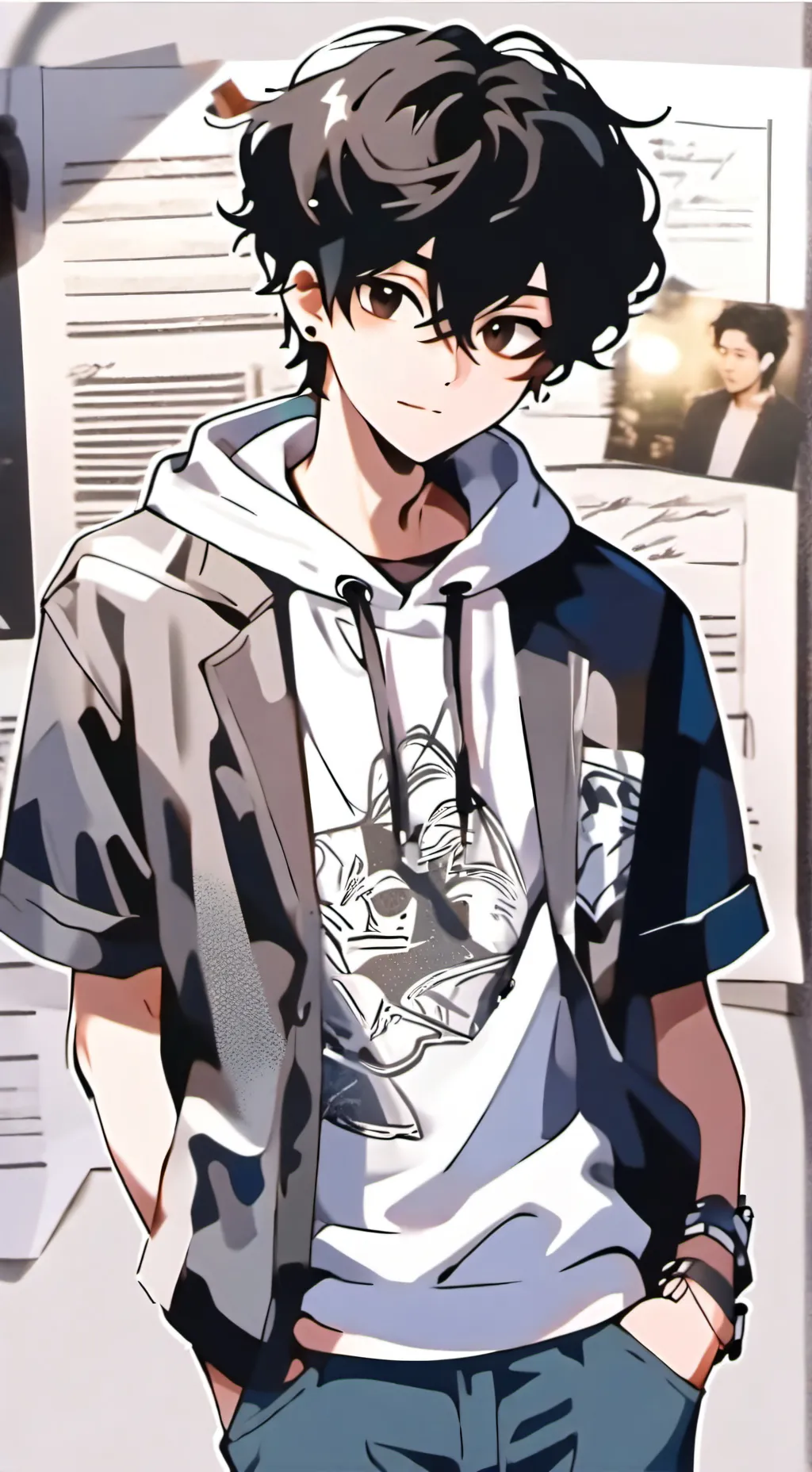 ai character: Asher background