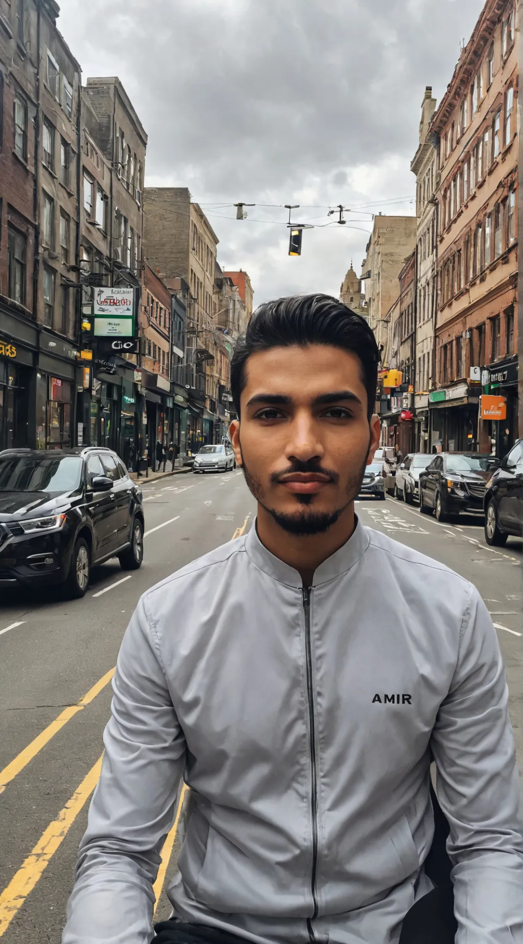 ai character: Amir background