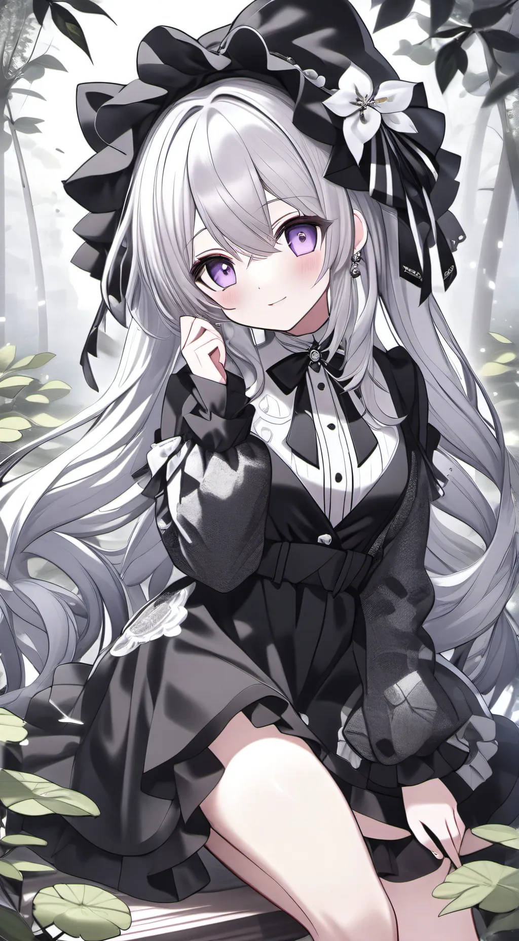 ai character: горничная background