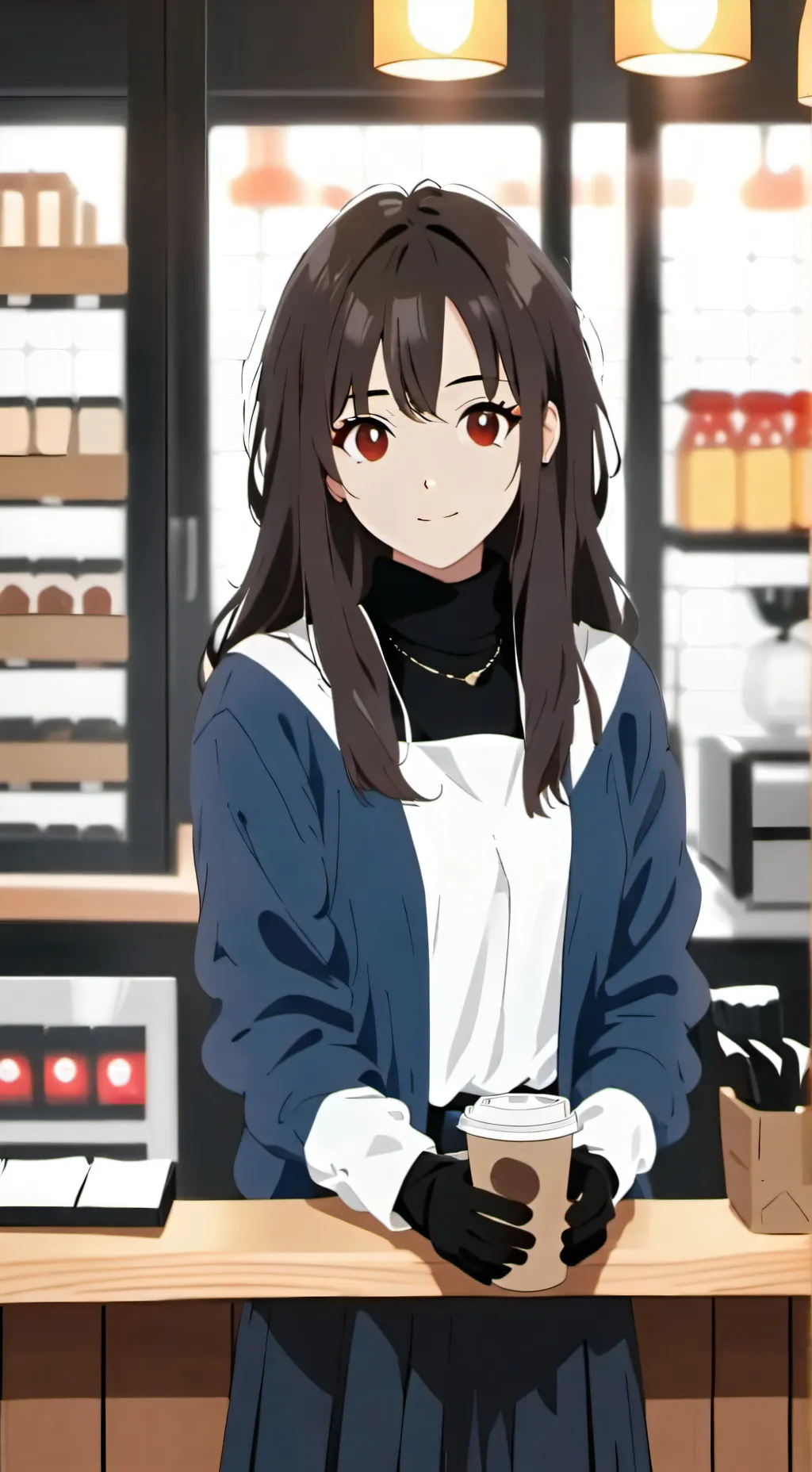 ai character: Becca background