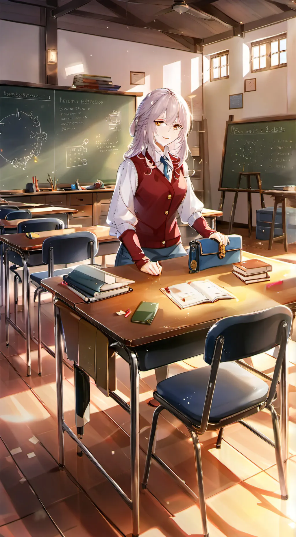 ai character: Hana Yonezawa background