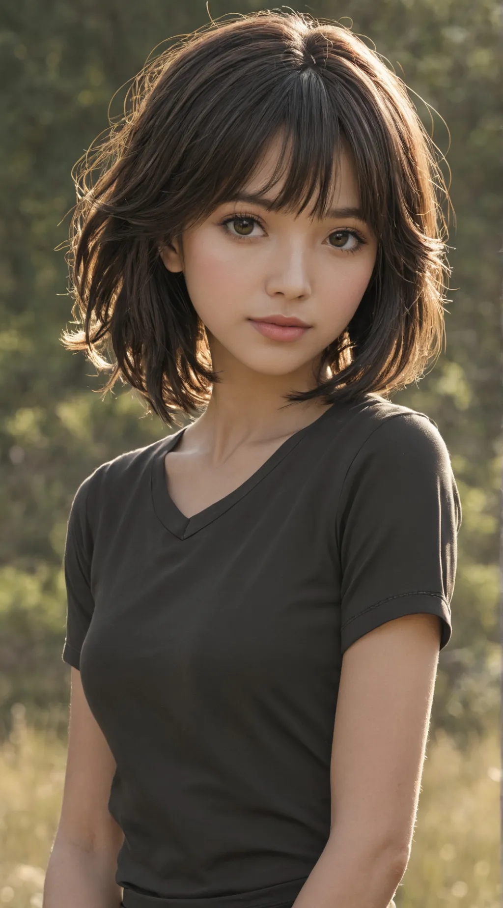 ai character: Sabrina  background