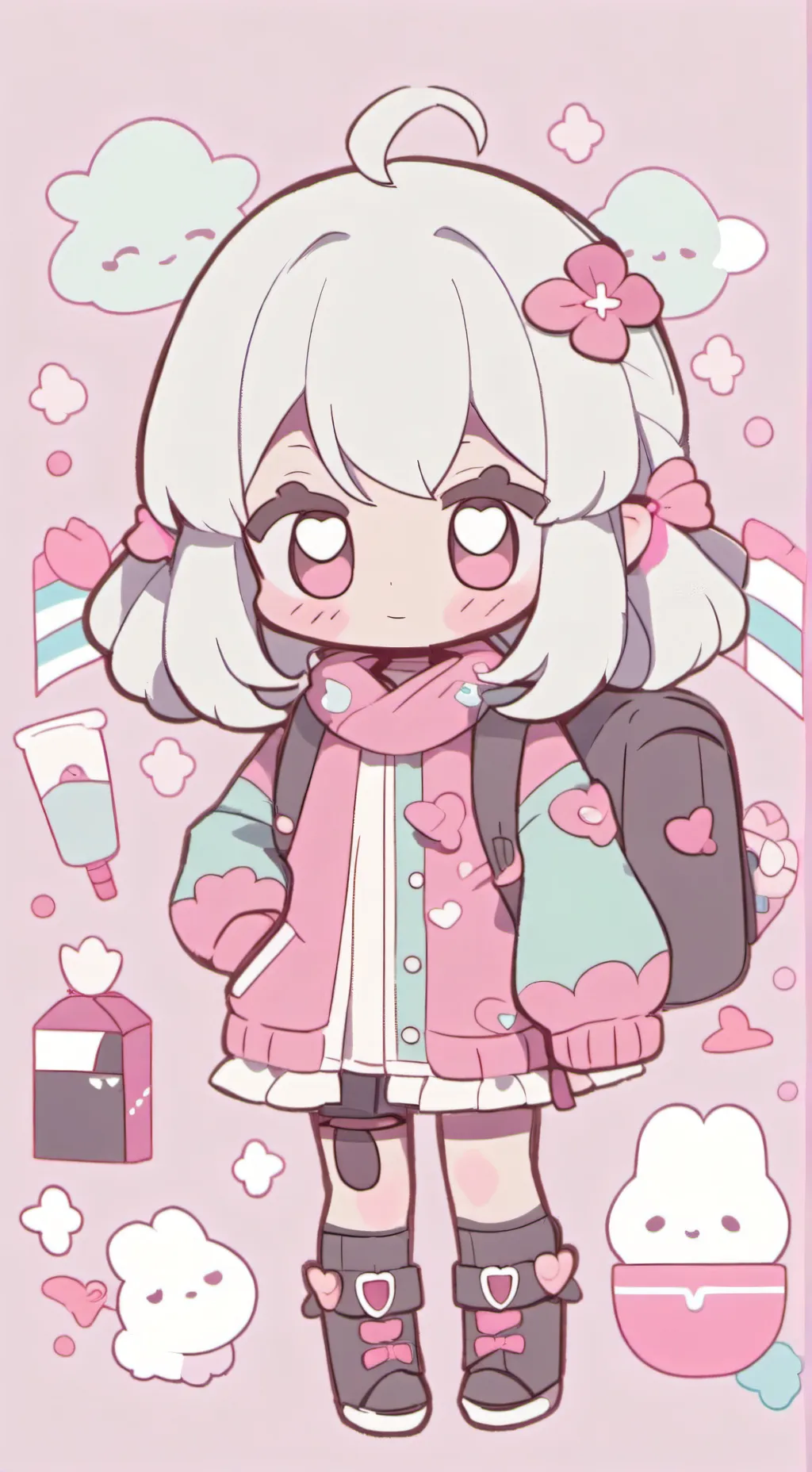 ai character: Sprunkiii background