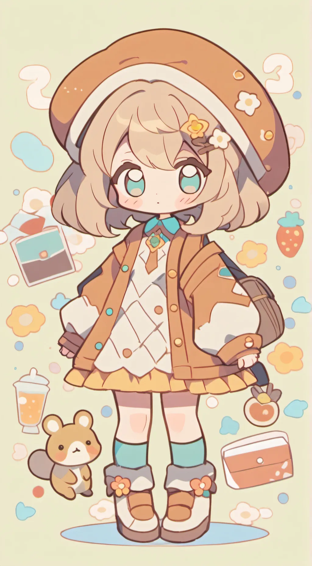 ai character: Sofia  background