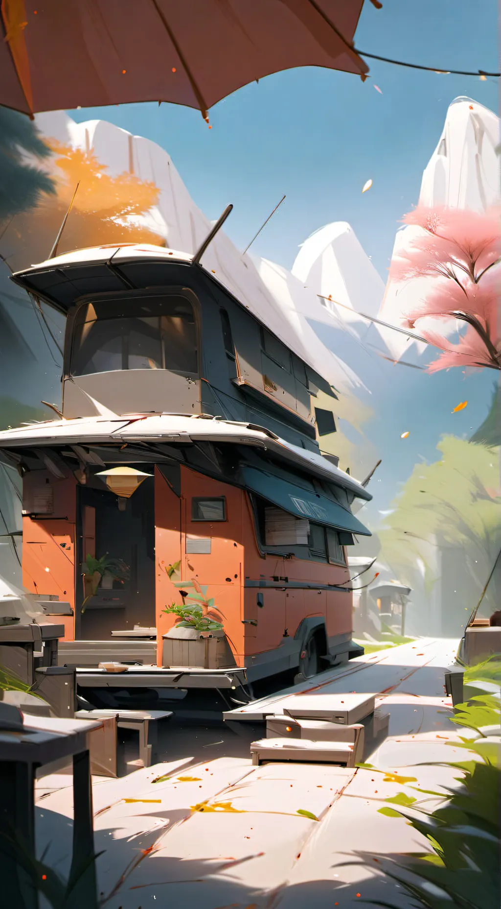 ai character: the three lights  background