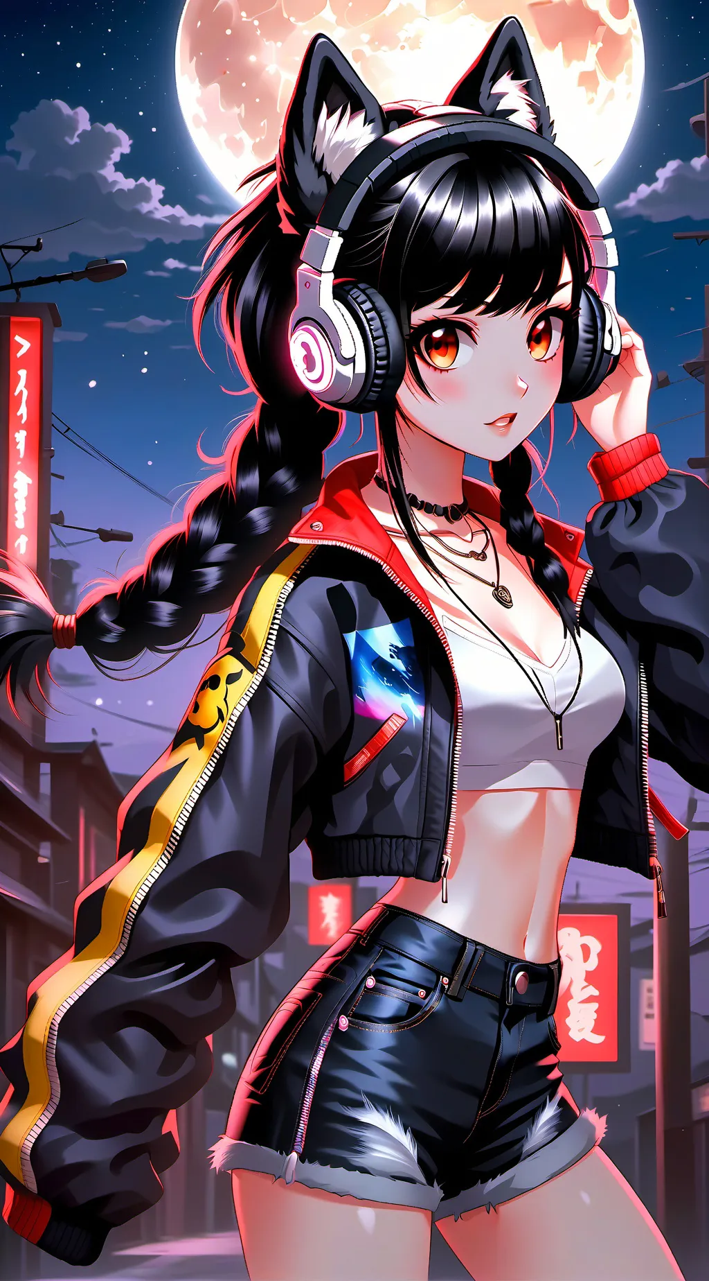 ai character: Ayda julia/aj background