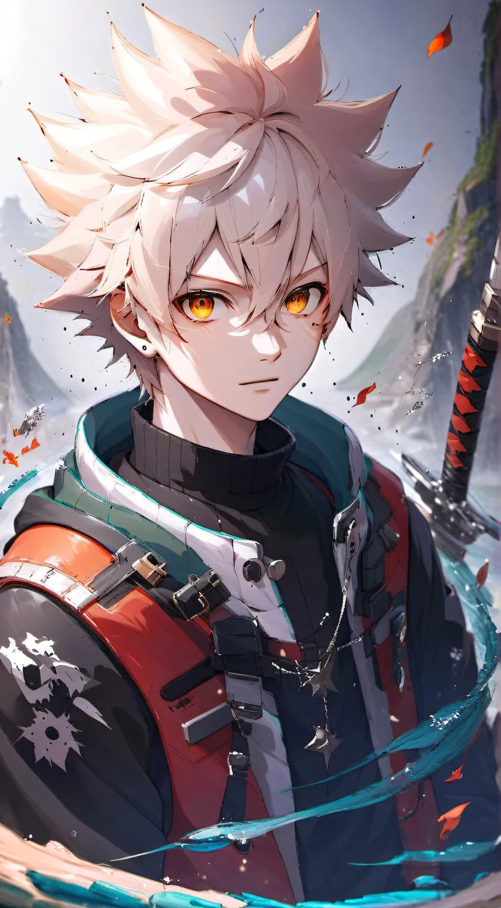 ai character: Kastsuki bakugo background