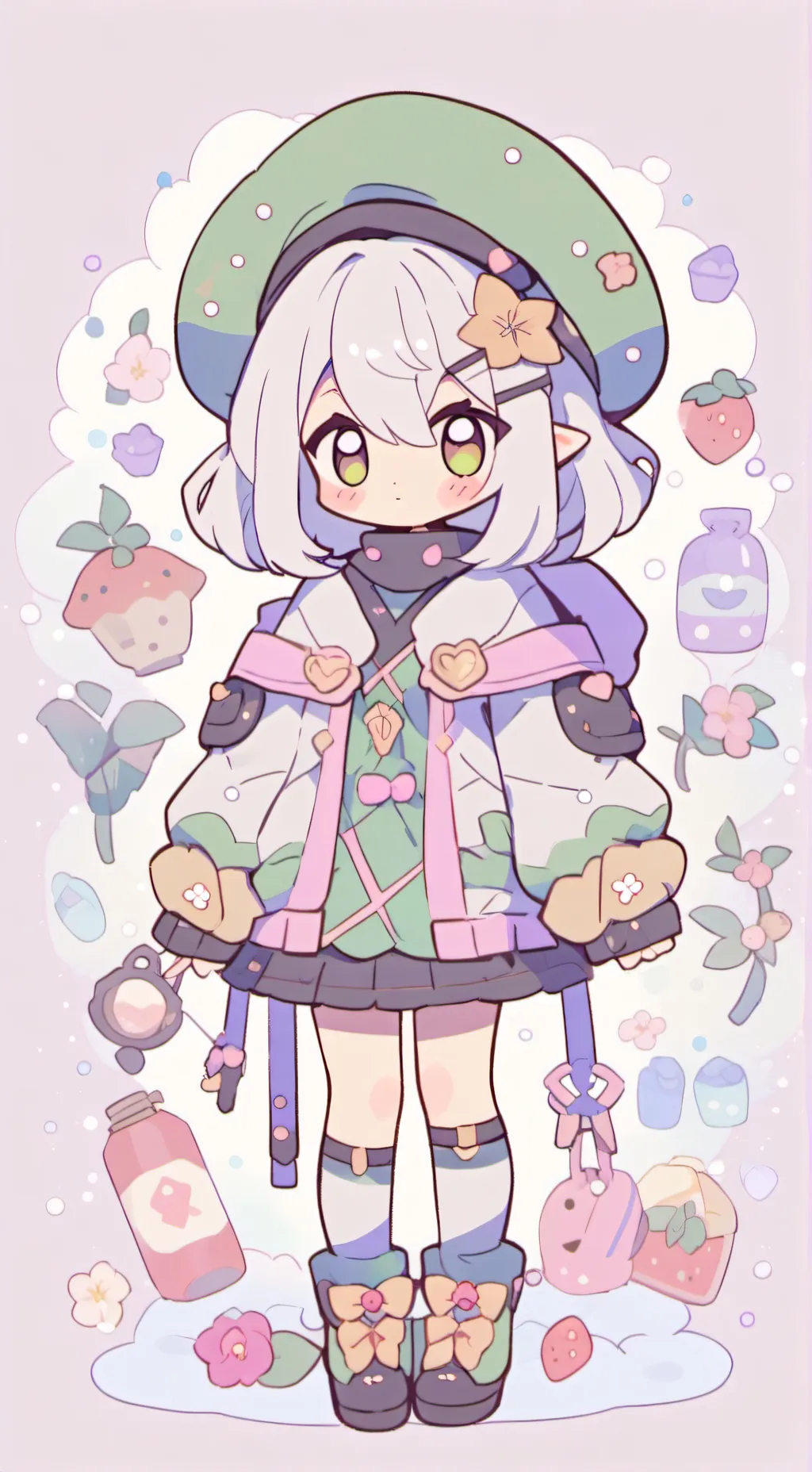 ai character: mha sleepover? background