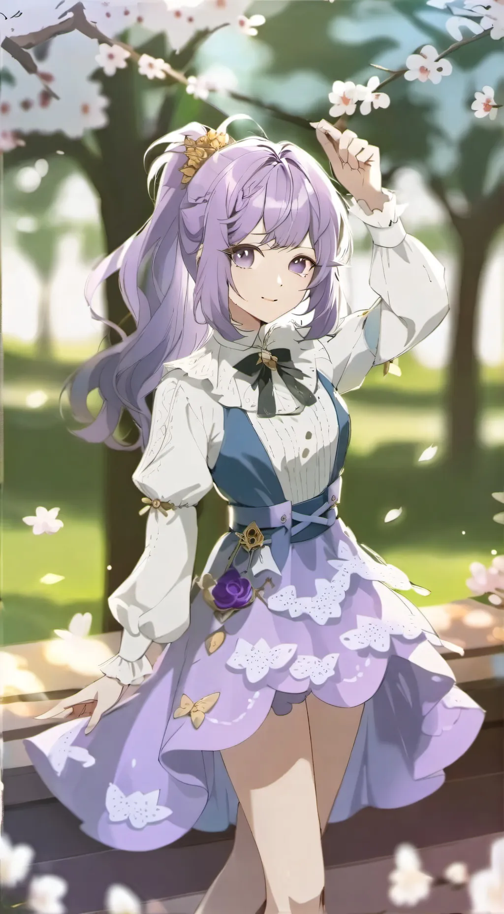 ai character: Lilly pick me  background