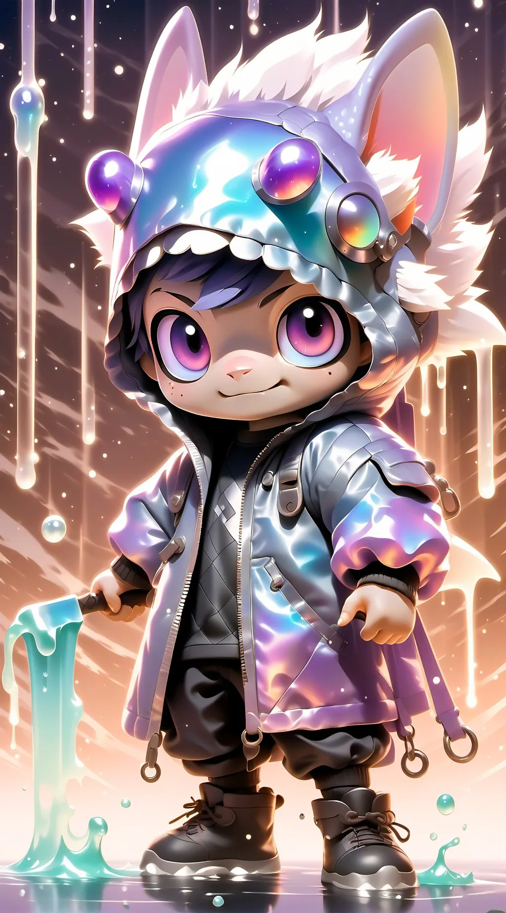 ai character: harvey background