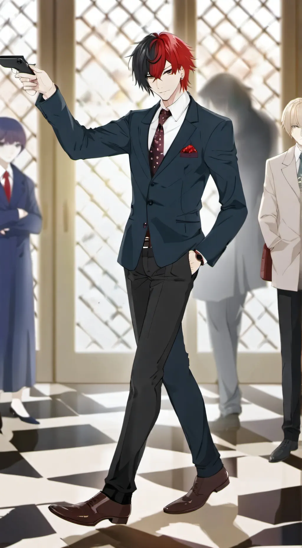 ai character: ♤◇♧ace♤◇♧your bf background