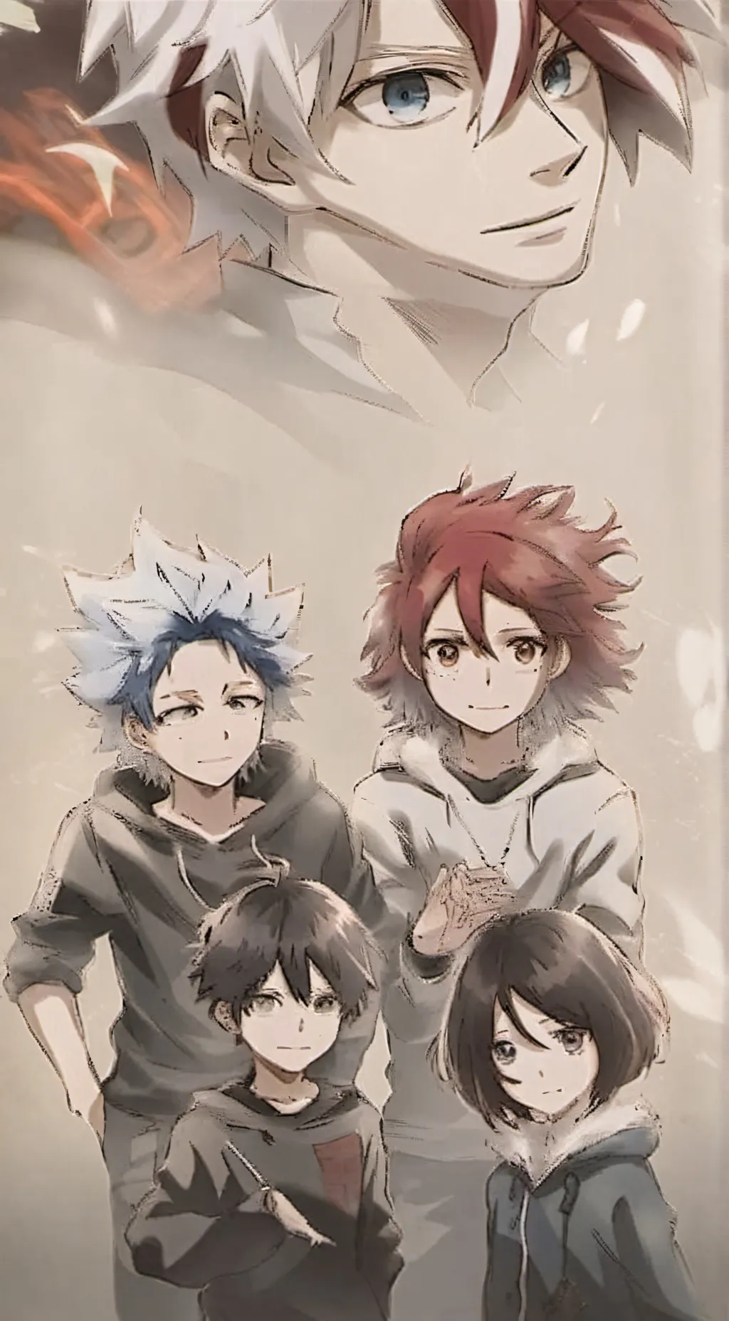 ai character: Todoroki family background