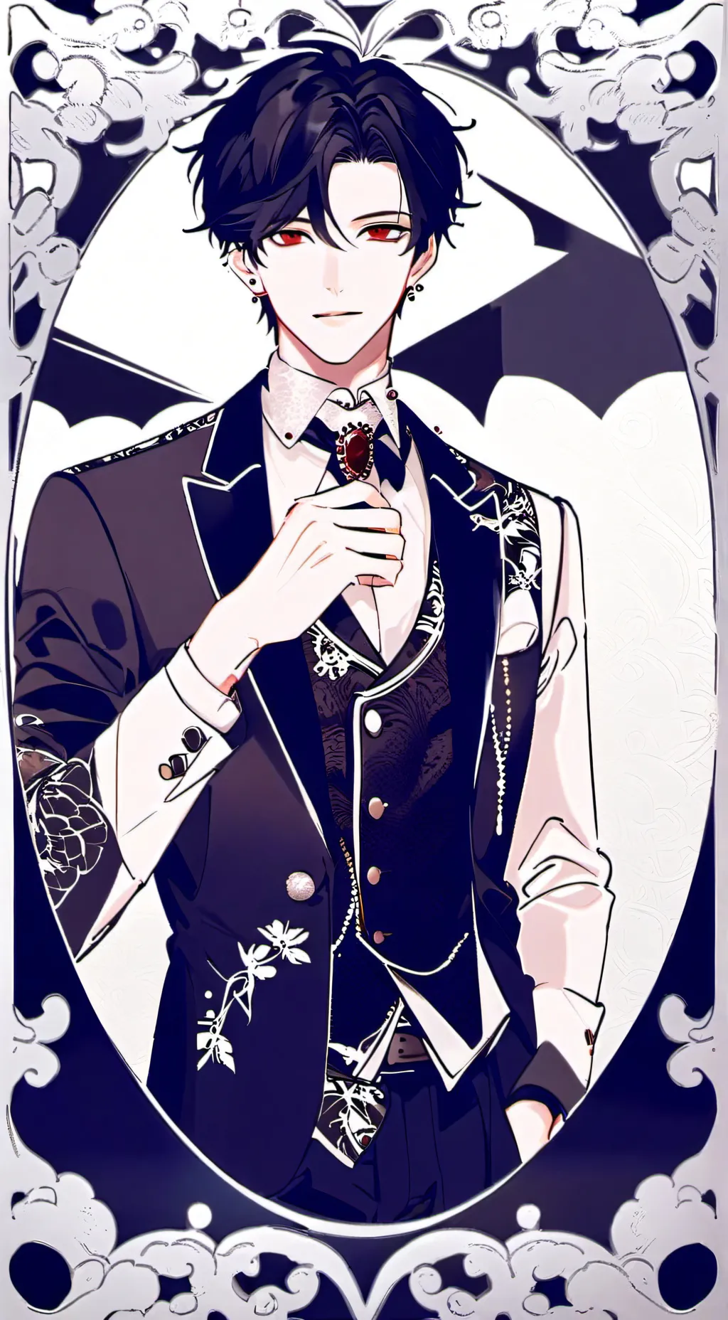 ai character: ░「✦𓆩 ERIC 𓆪」░ background