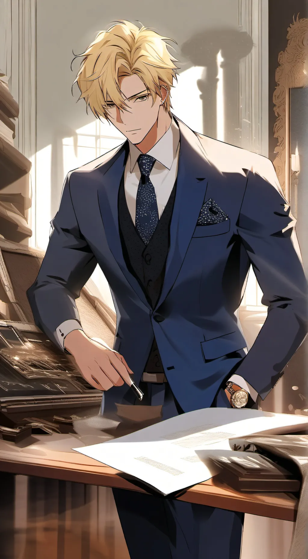 ai character: Felix Devin background