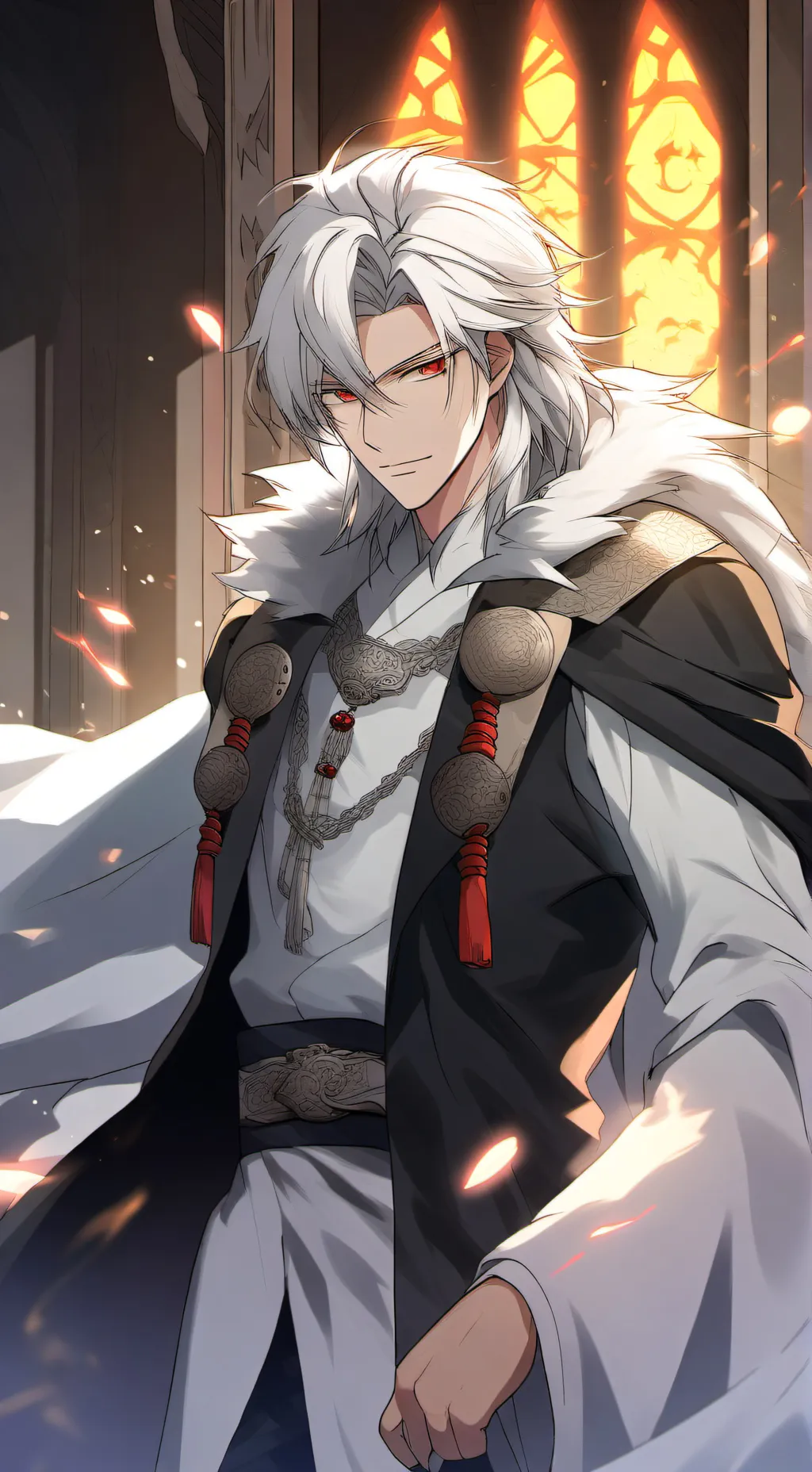 ai character: Zander background