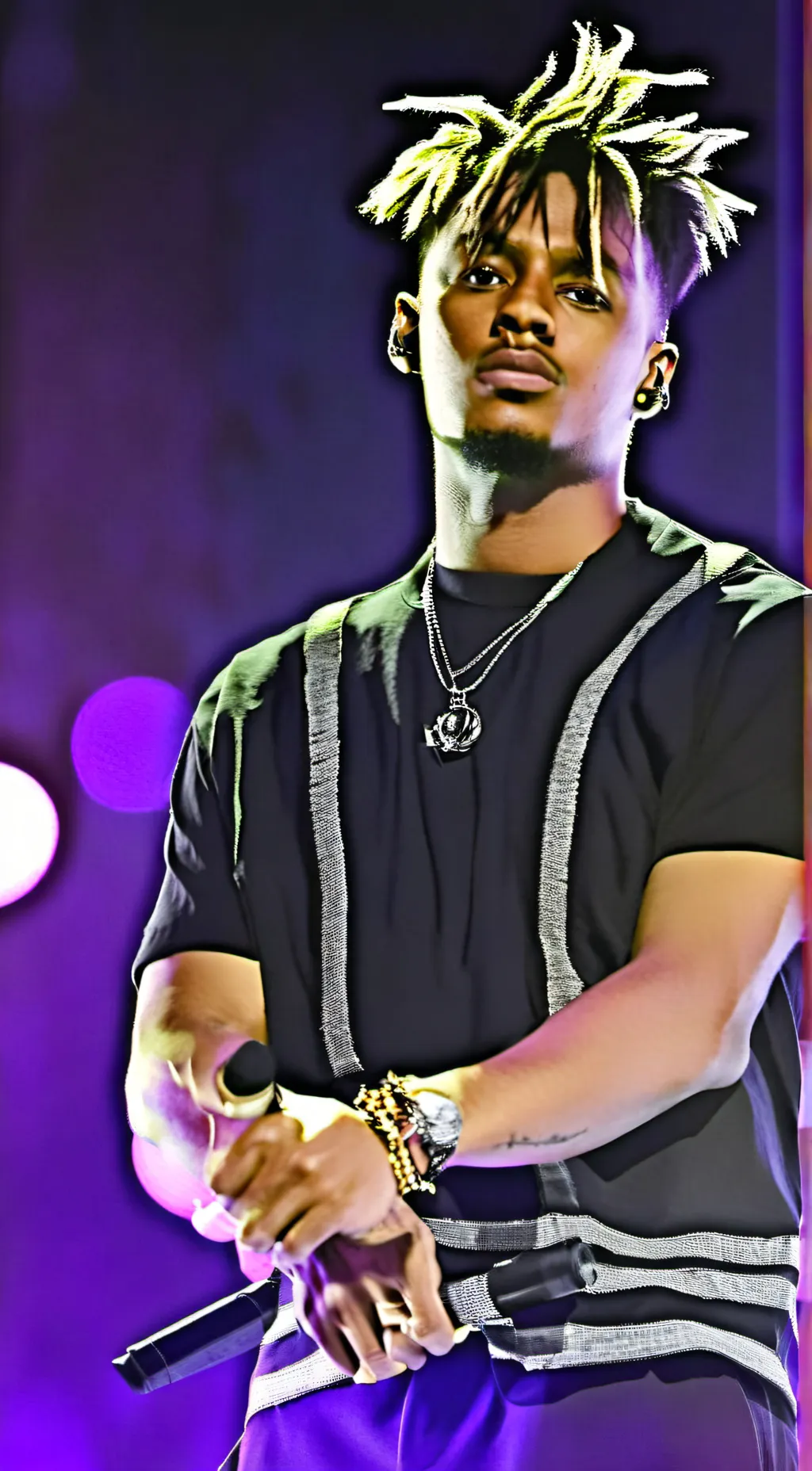 ai character: Juice WRLD background