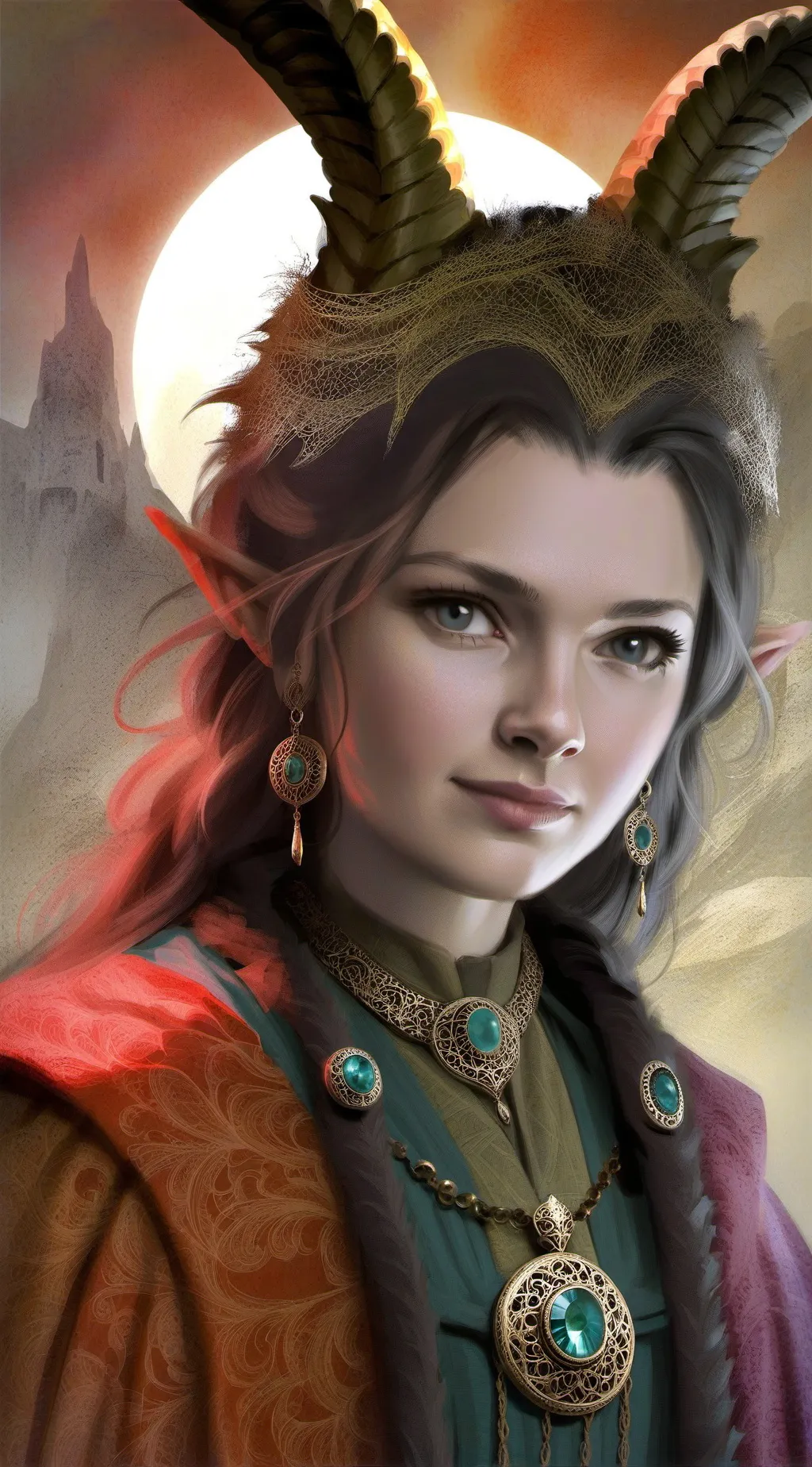 ai character: ur gf background