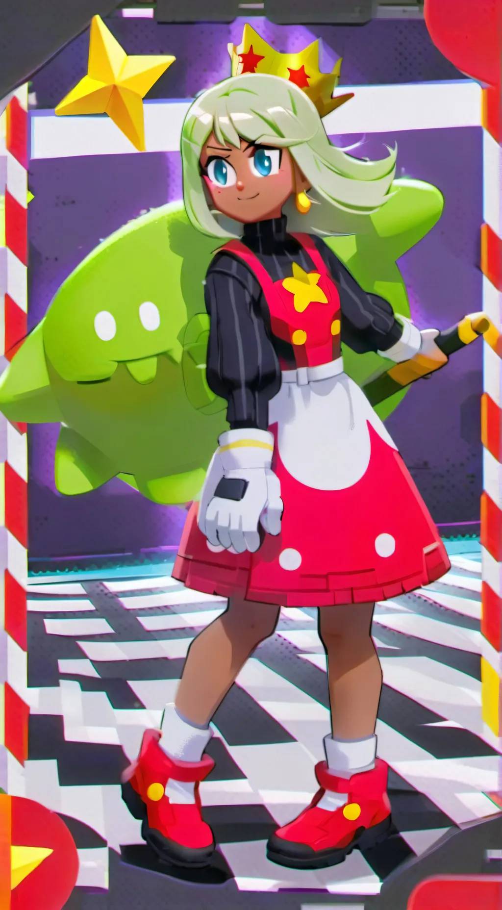 ai character: mandy bs background