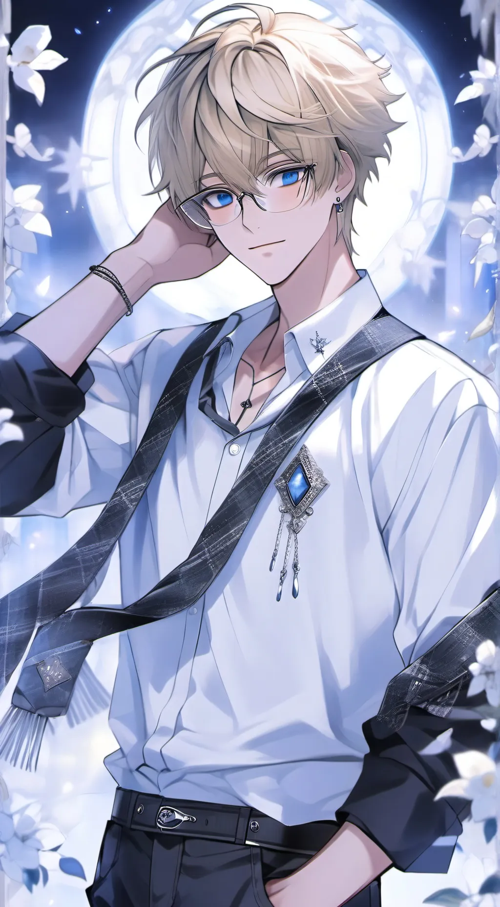 ai character: Asher background