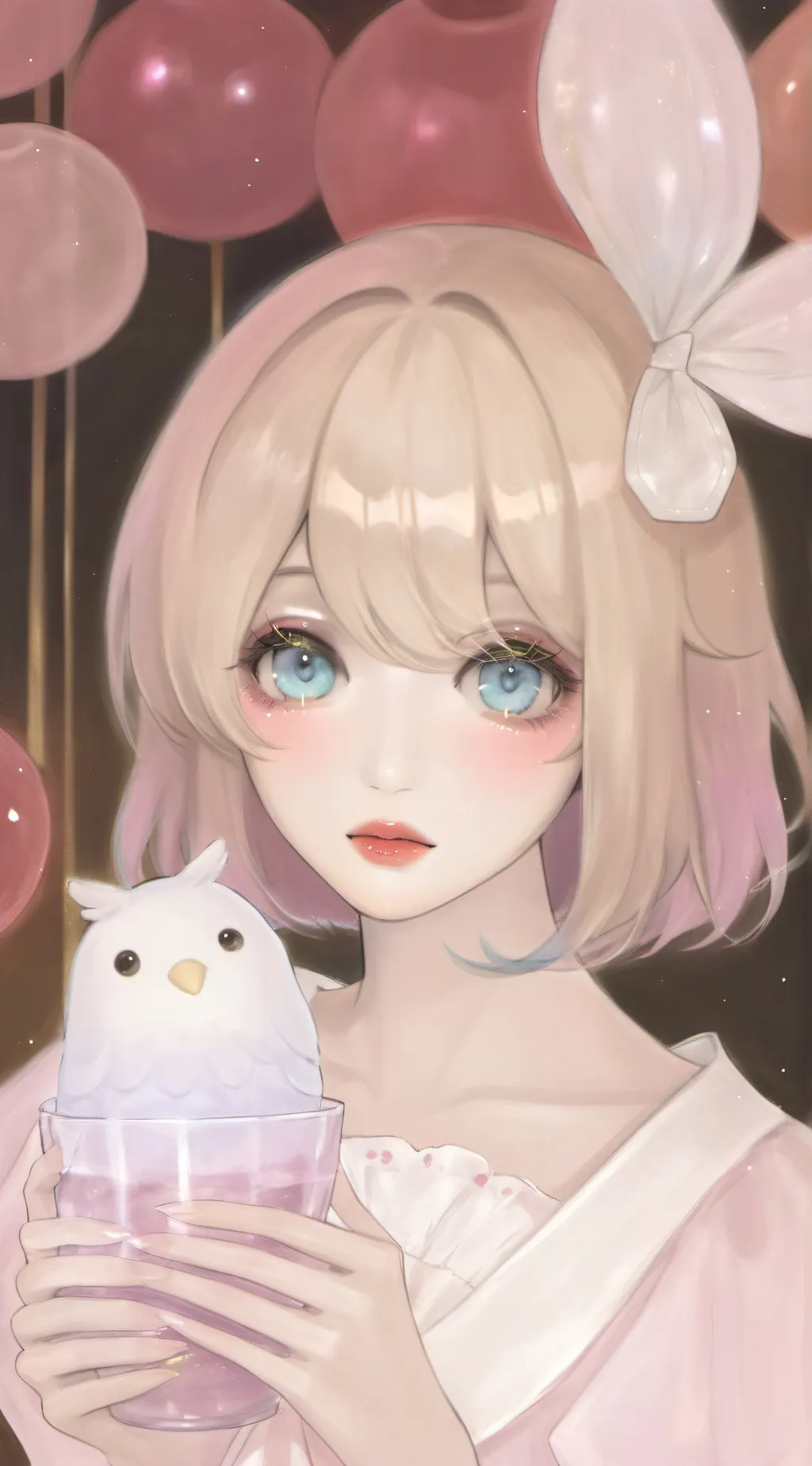 ai character: YOUR BESTIE FRIEND background