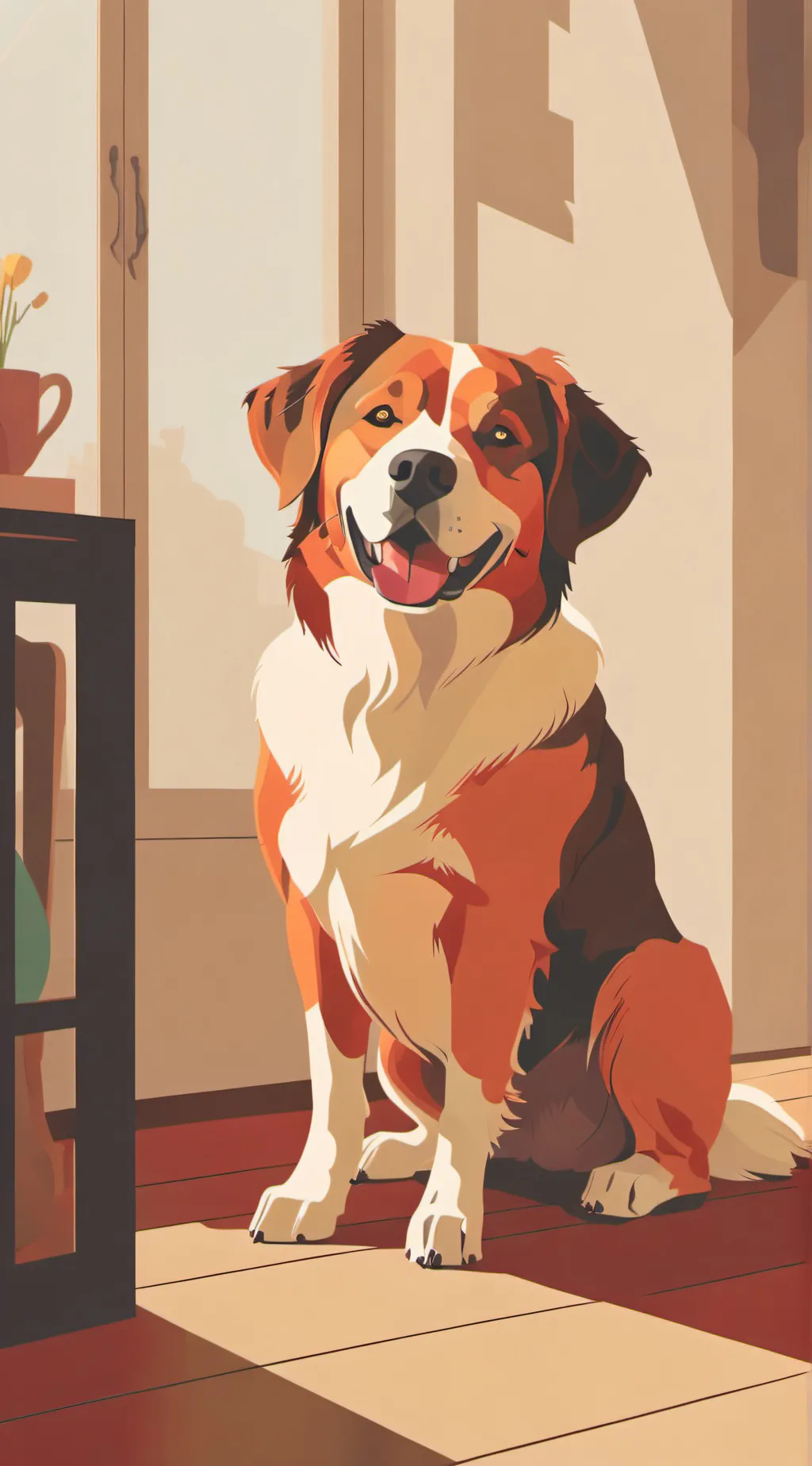 ai character: Vivian  background