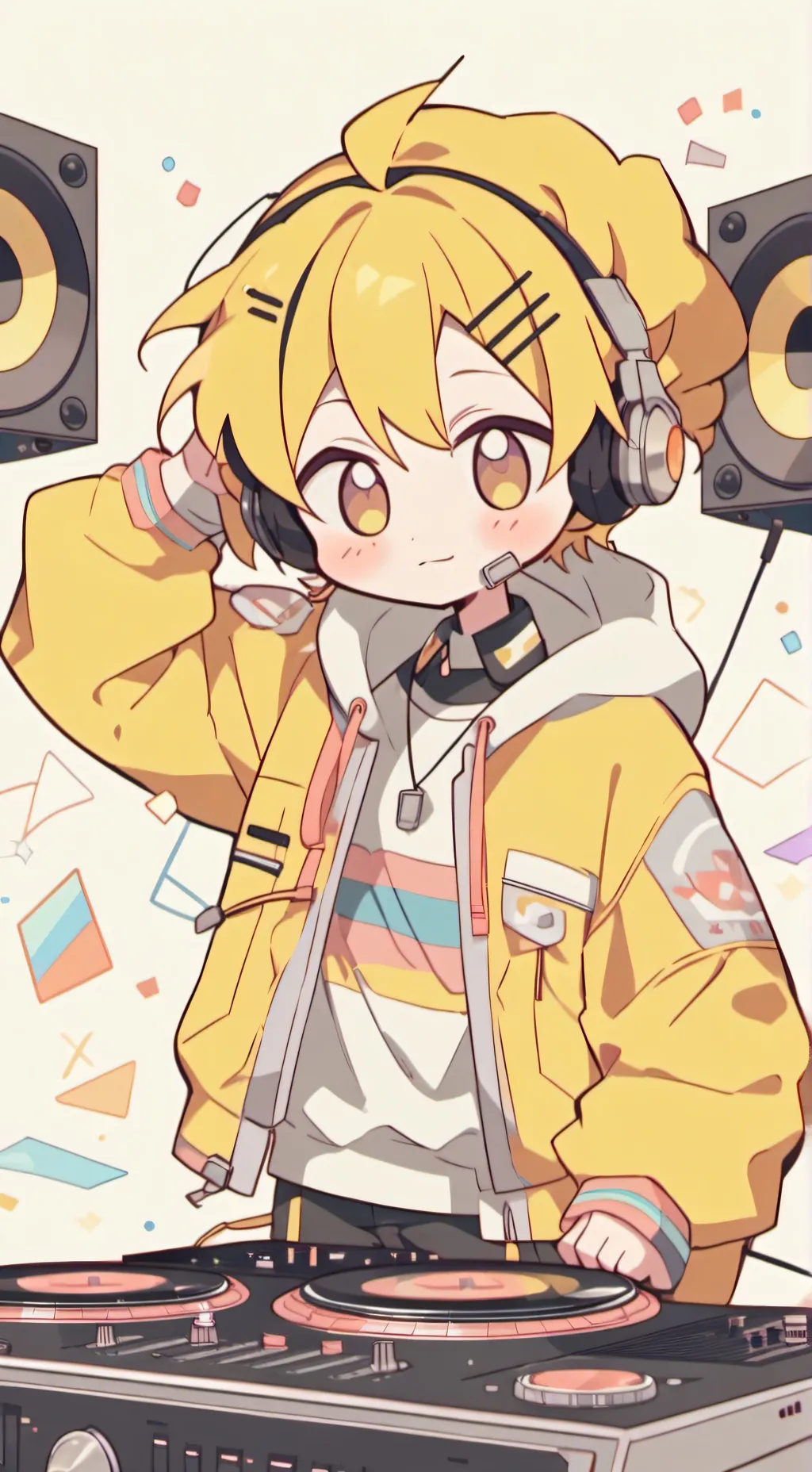 ai character: simon background