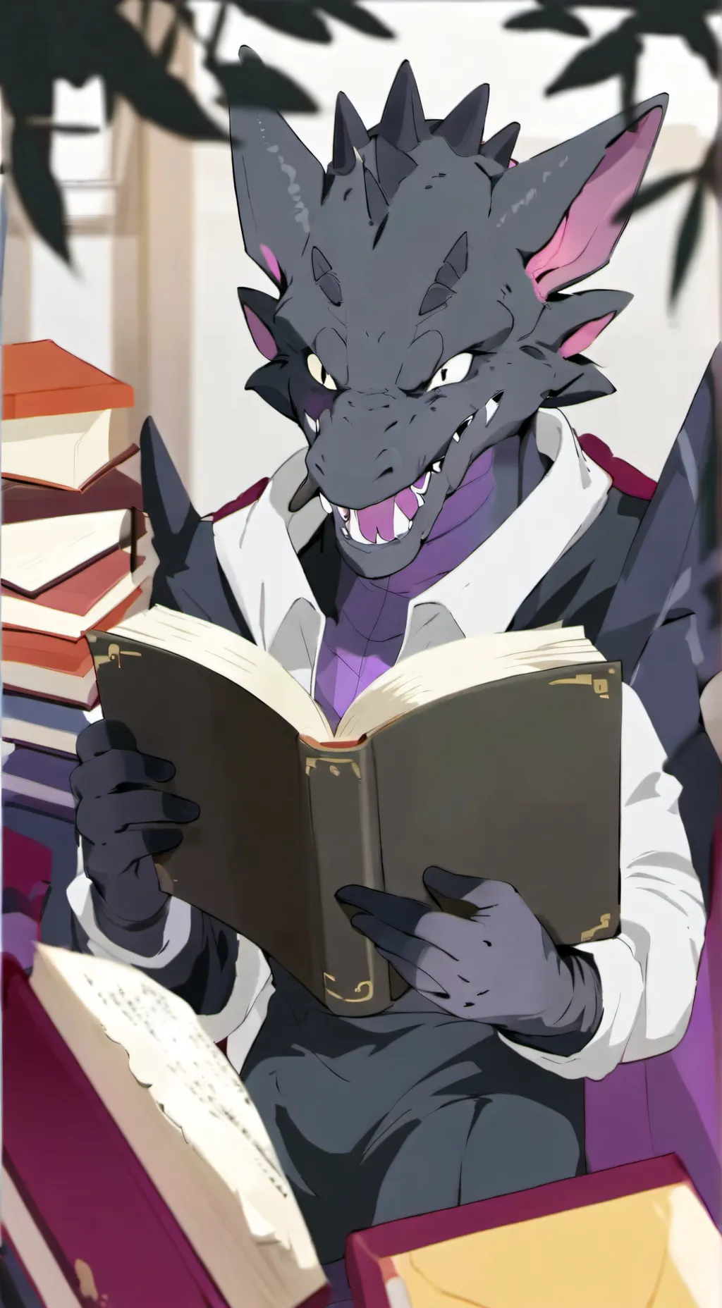 ai character: Zym background