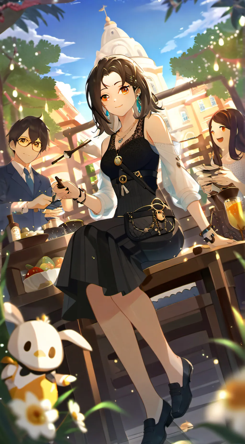 ai character: Sprunki but u baby background