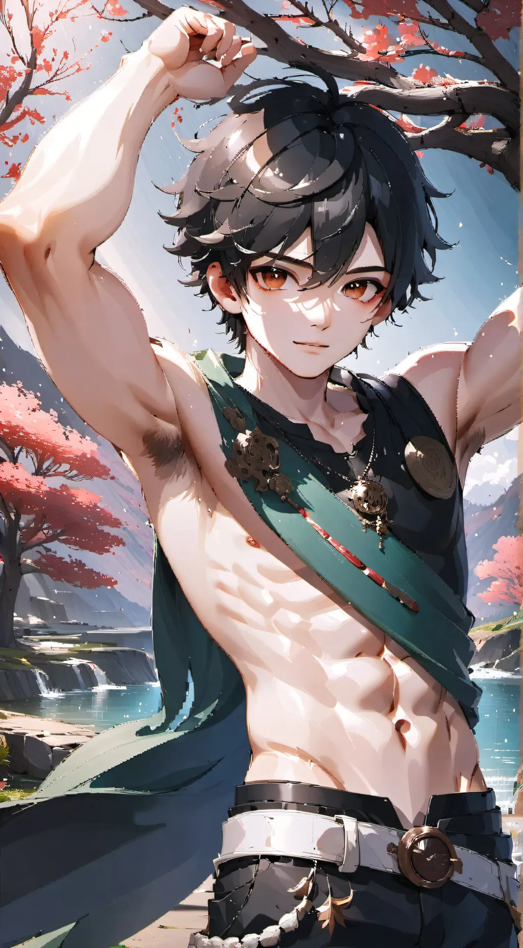 ai character: milo background