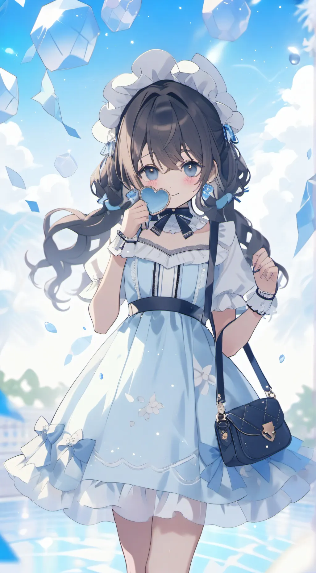 ai character: Aria background