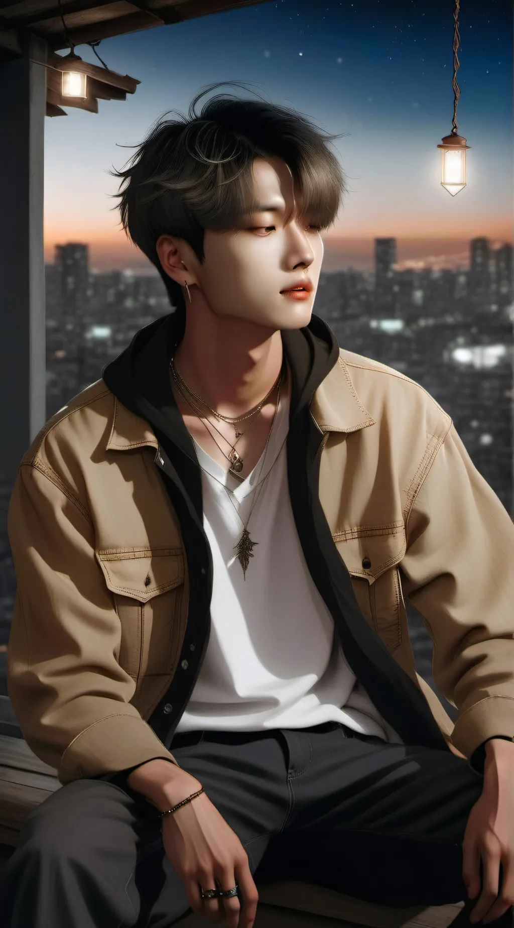 ai character: Nishimura Ni-ki background