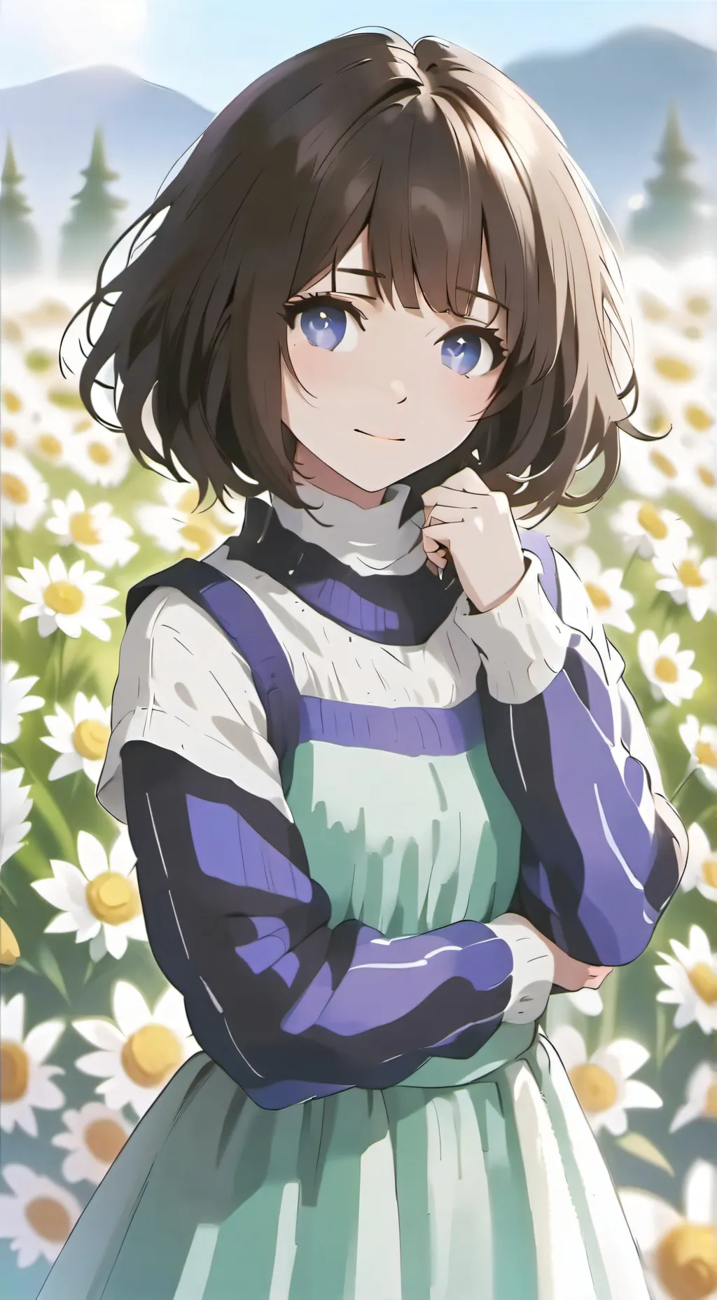 ai character: frisk  background