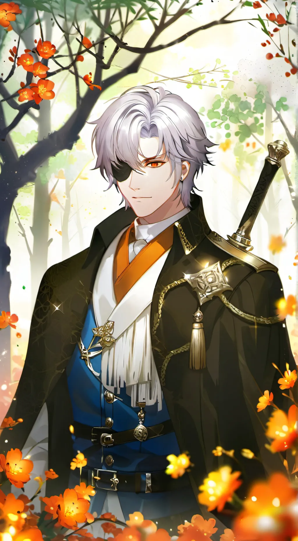 ai character: Rey mago  background