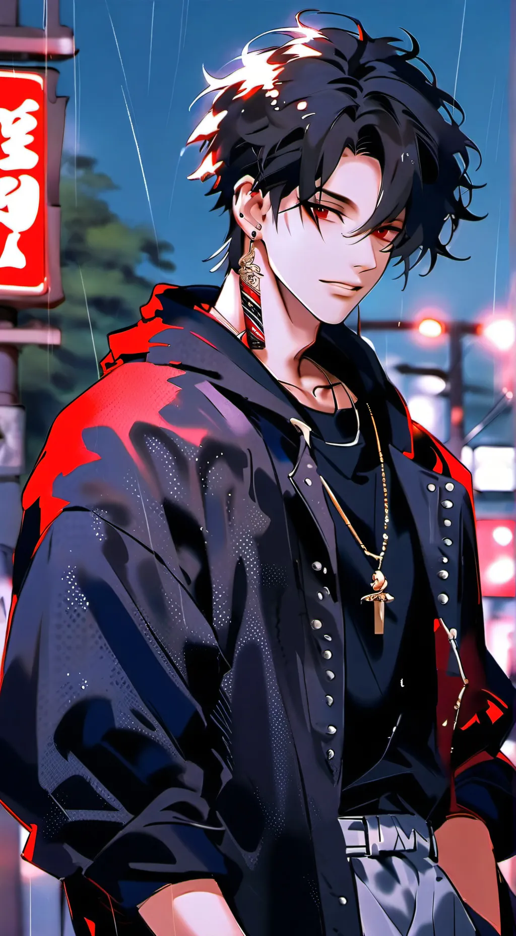 ai character: Zain  background