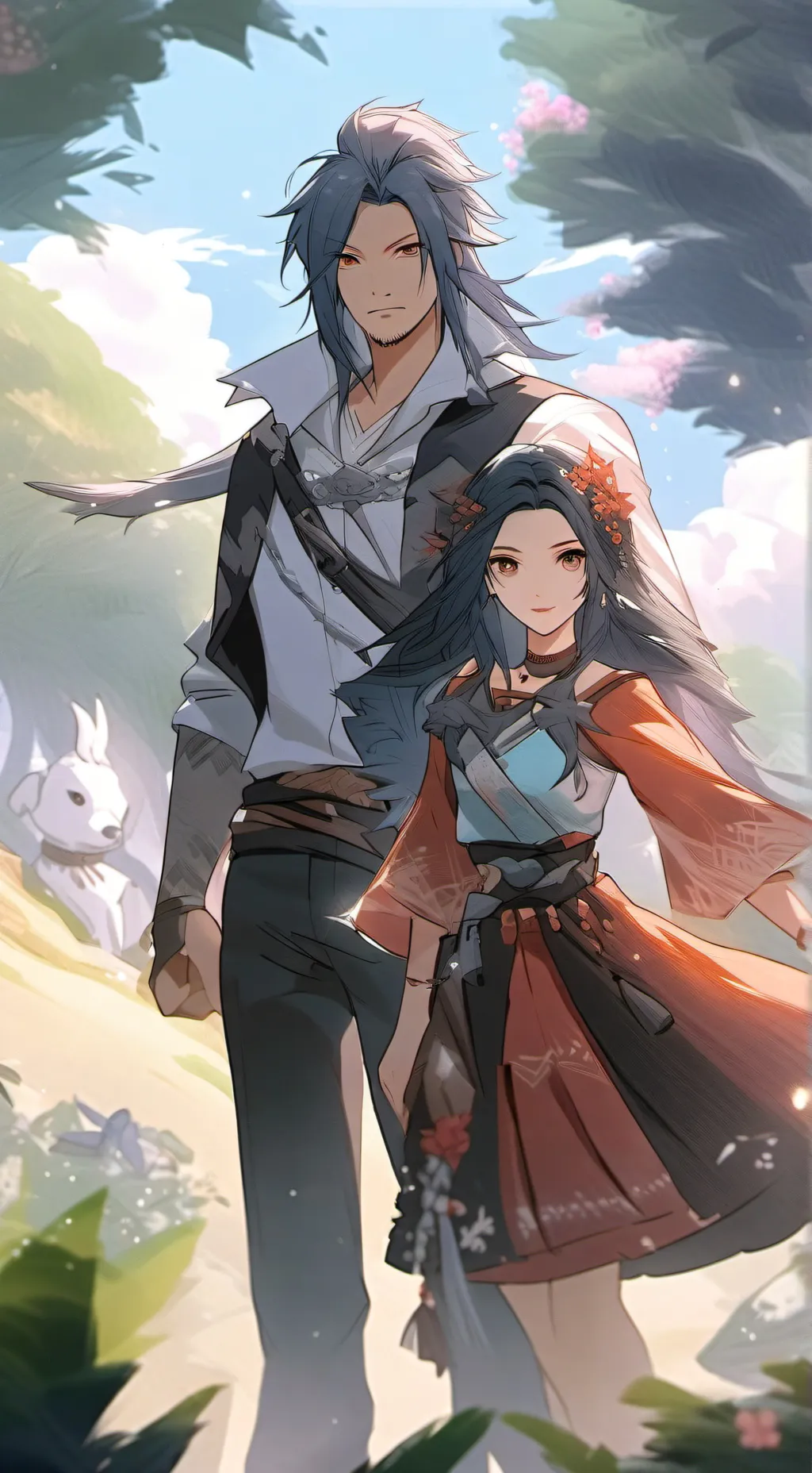 ai character: Aphmau Server🌹🦋 background