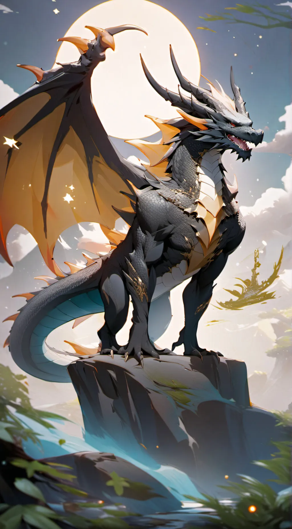 ai character: -Moon- background