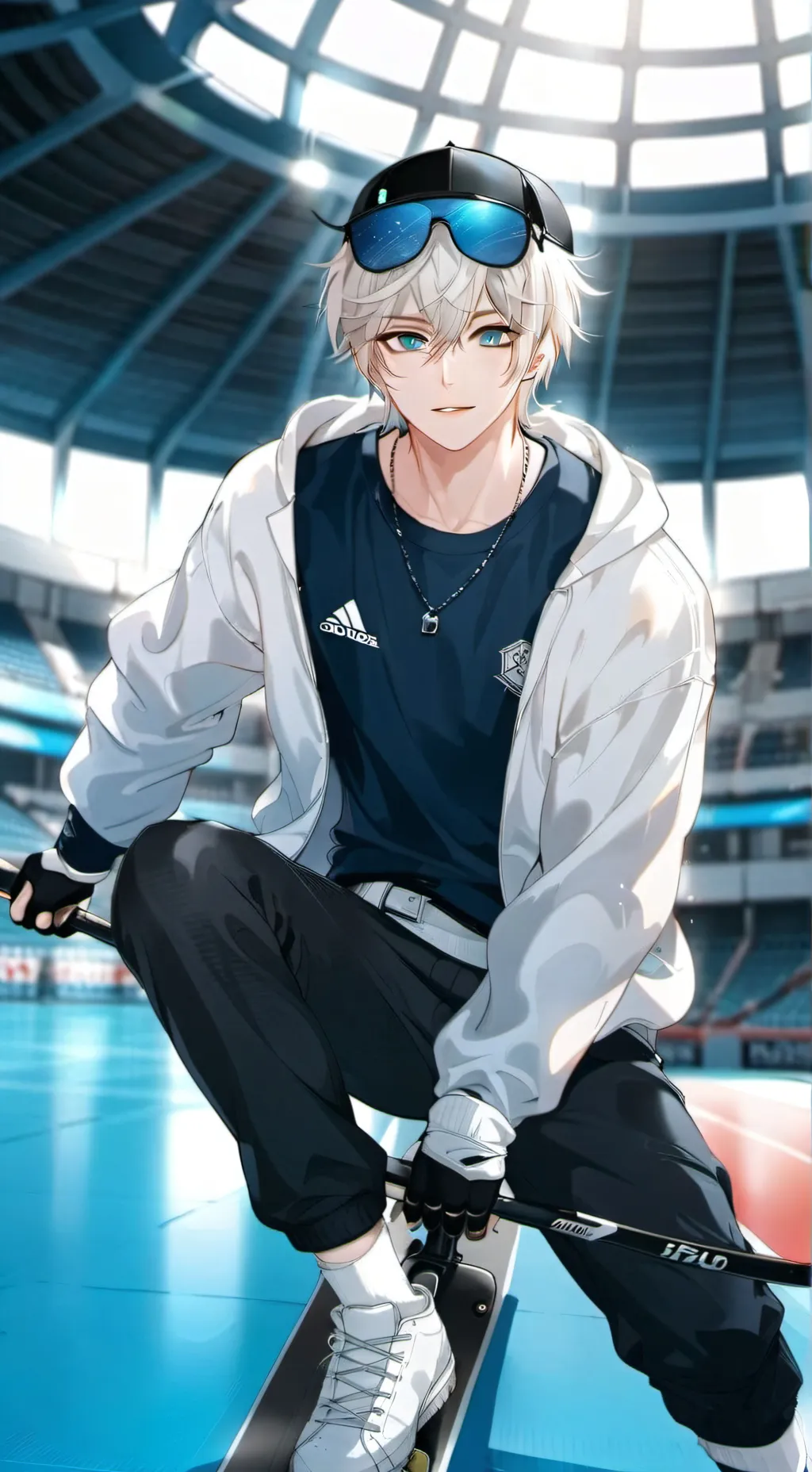 ai character: Diego  background