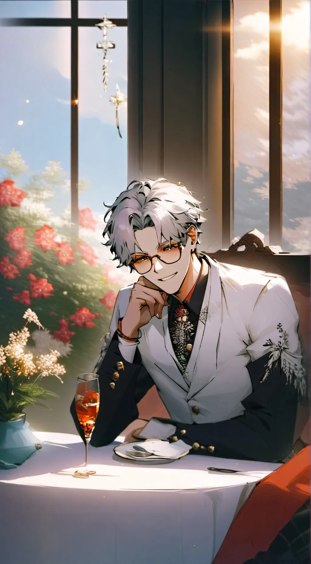 ai character: Дарио  background