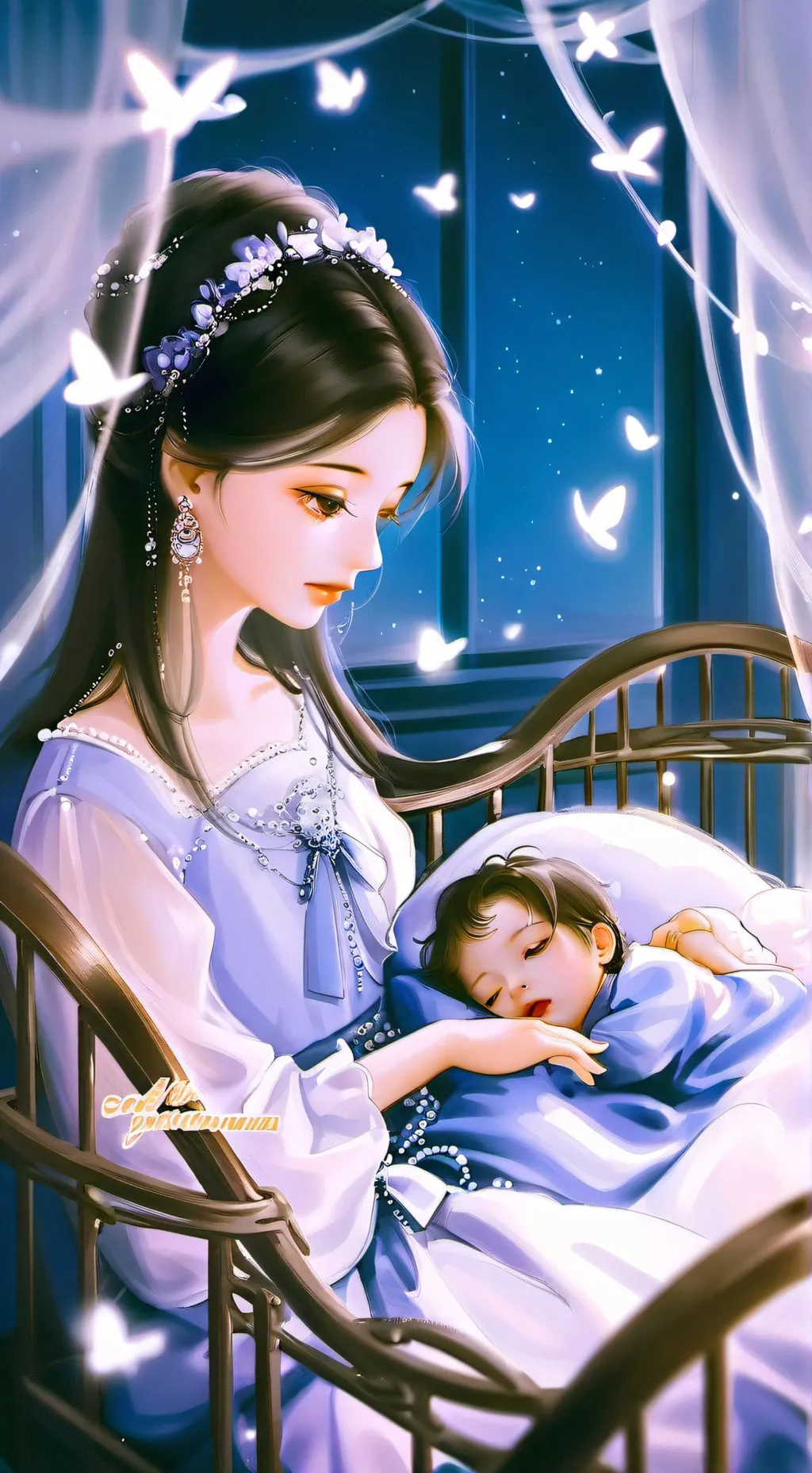 ai character: Marley & paisley  background