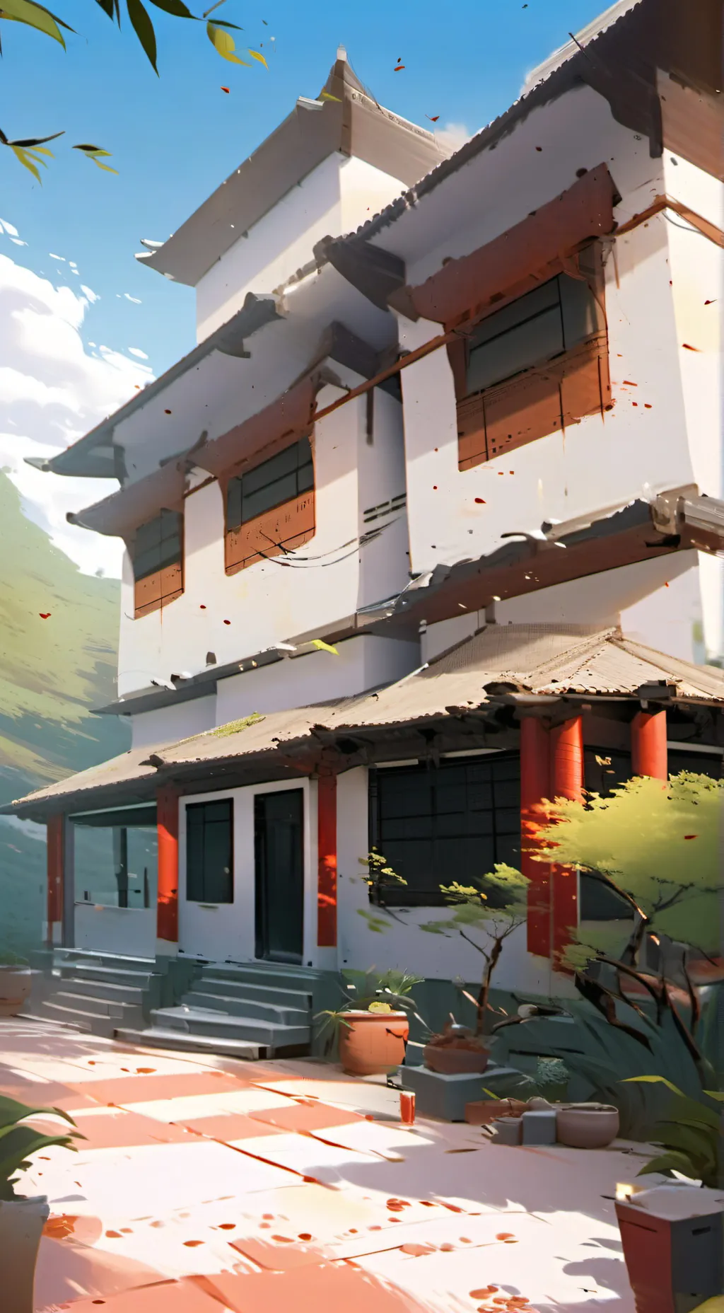 ai character: Drunk girl background