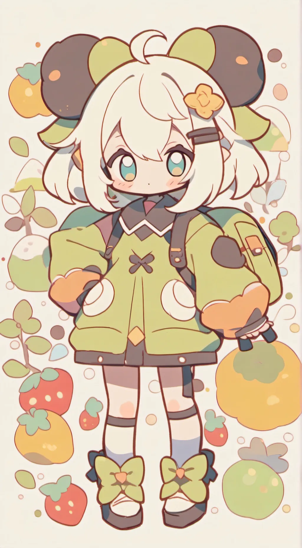 ai character: Катя background