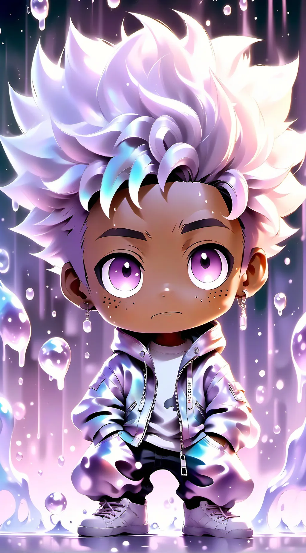 ai character: The Boondocks  background