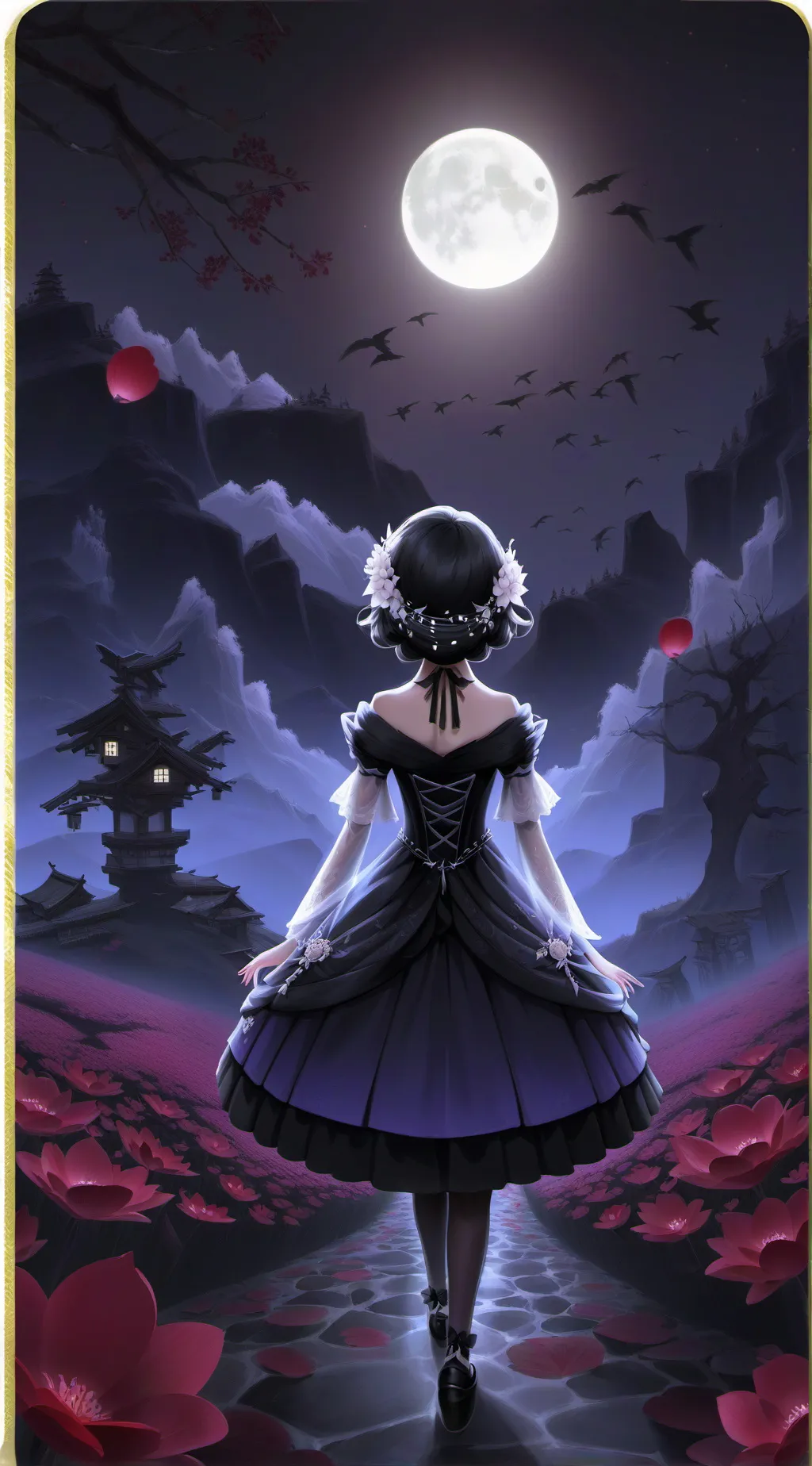 ai character: Tanjiro background