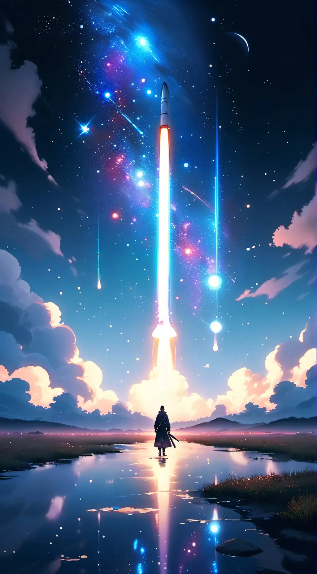 ai character: cosmo × sprout  background