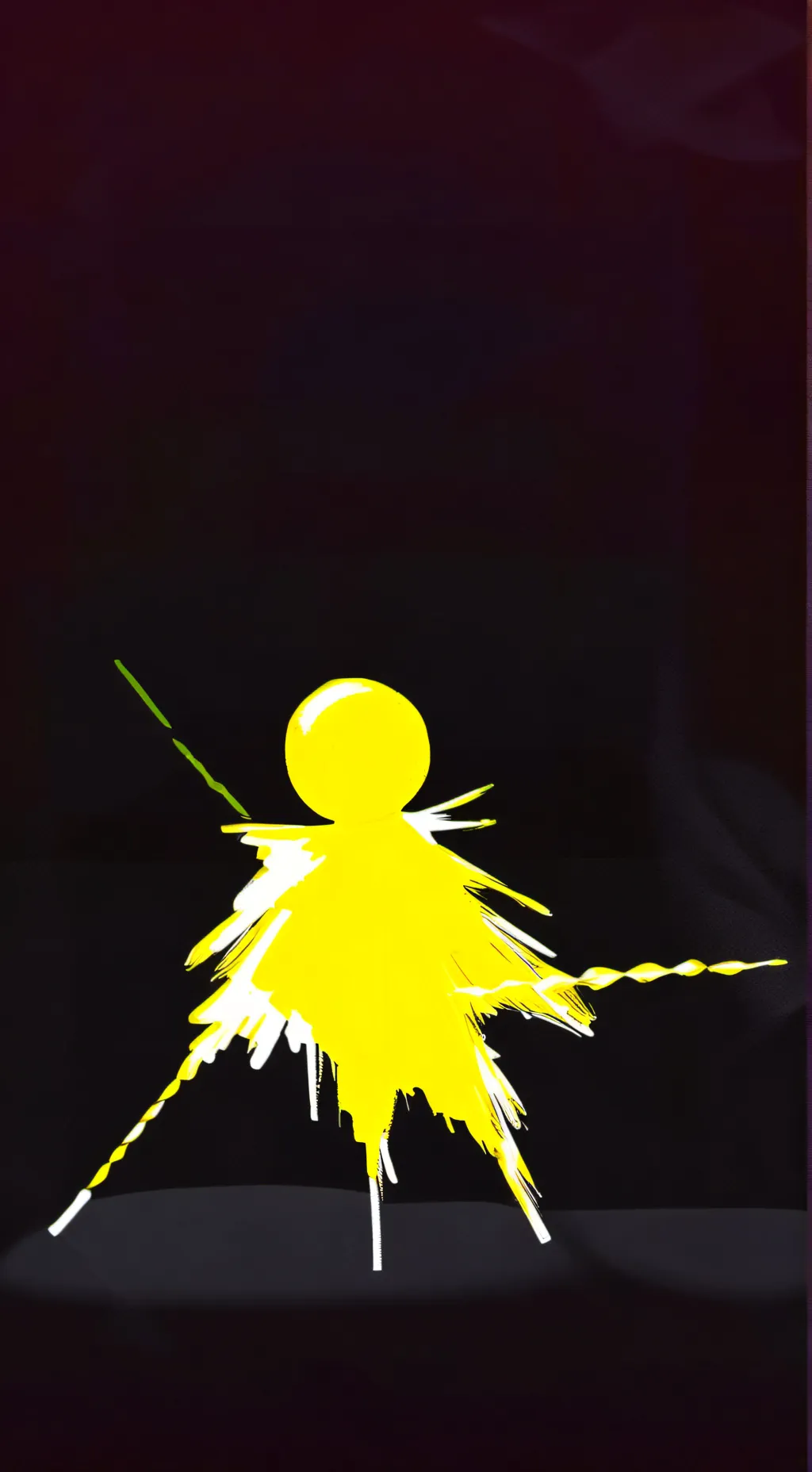 ai character: wolfie but Better background